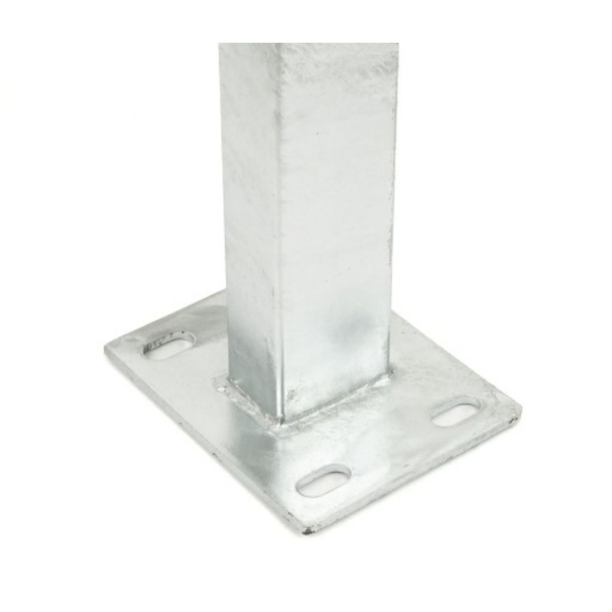 Steher-Standard 60/40 mm mit verschweißter Fußplatte – Bild 4